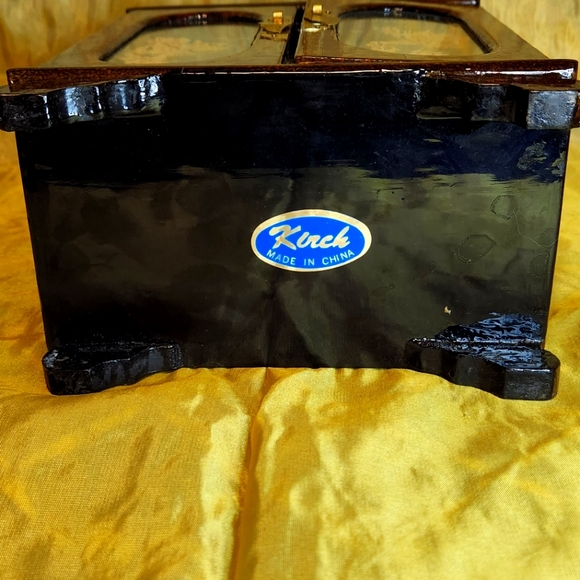 Vintage Chinese Lacquer Handcrafted Jewelry Box - Picture 7 of 7